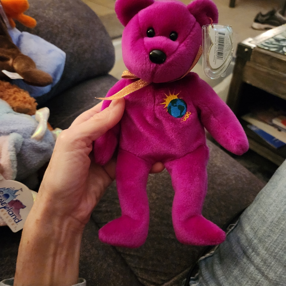 Plush Purple Teddy Bear